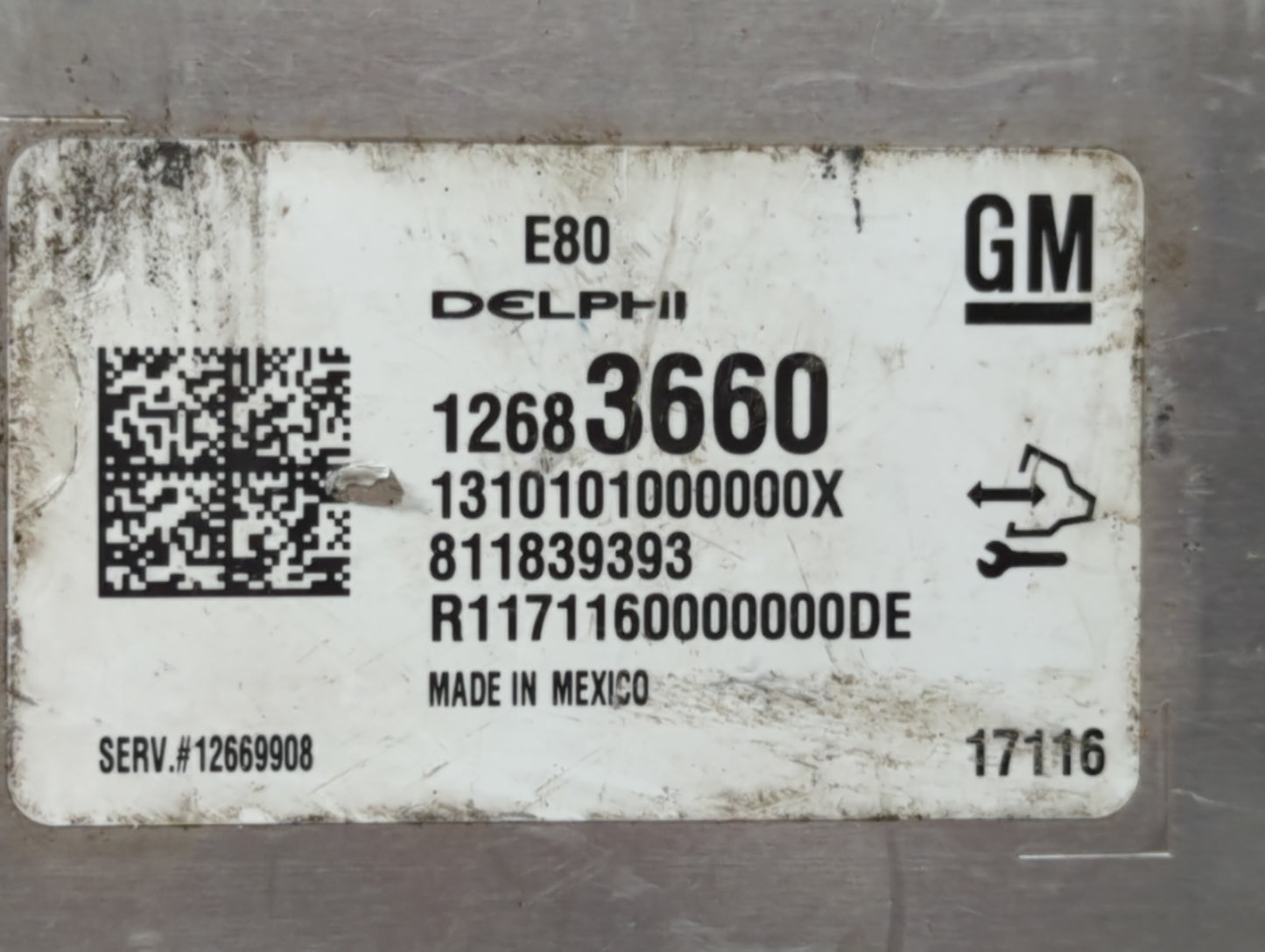 2018-2020 Chevrolet Equinox PCM Engine Control Computer ECU ECM PCU OEM P/N:12683660 12694511 Fits OEM Used Auto Parts - Oem