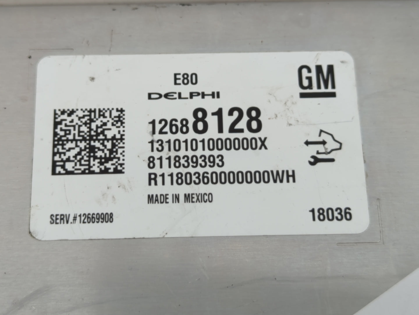 2018-2020 Chevrolet Equinox PCM Engine Control Computer ECU ECM PCU OEM P/N:12683660 12694511 Fits OEM Used Auto Parts - Oem