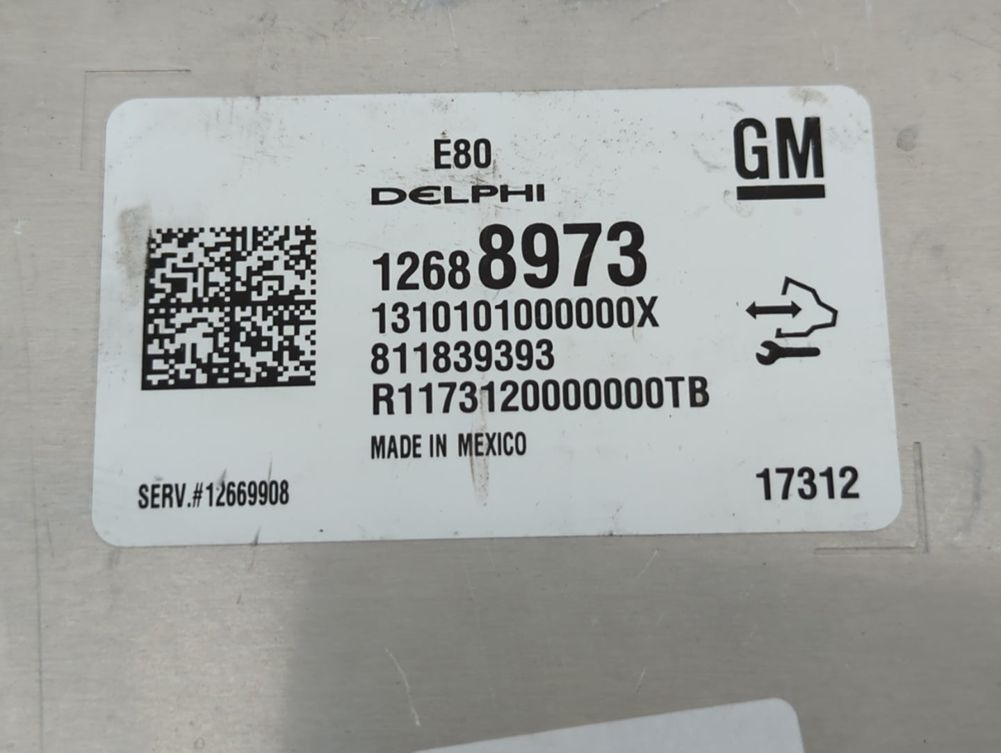 2018-2020 Chevrolet Equinox PCM Engine Control Computer ECU ECM PCU OEM P/N:12669908 12688973 Fits OEM Used Auto Parts - Oem