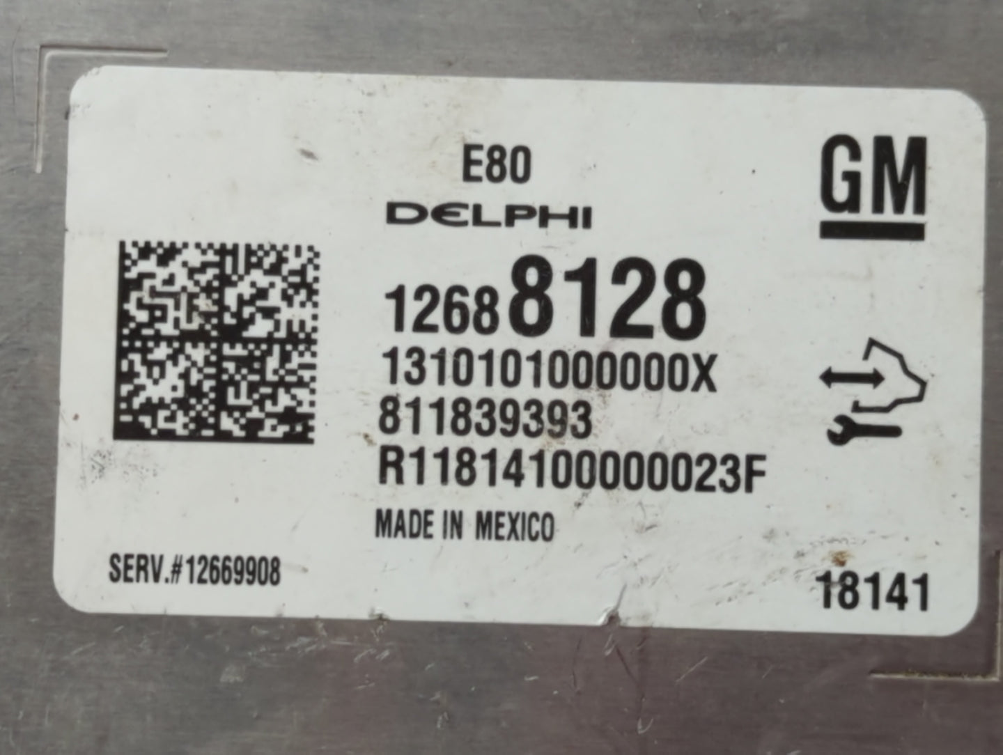 2018-2020 Chevrolet Equinox PCM Engine Control Computer ECU ECM PCU OEM P/N:12669908 12688128 Fits OEM Used Auto Parts - Oem