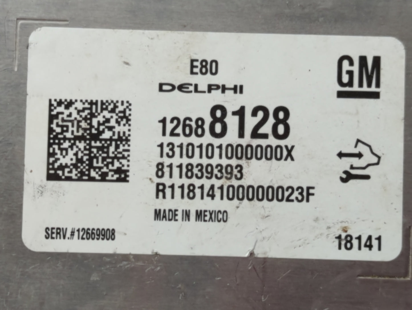 2018-2020 Chevrolet Equinox PCM Engine Control Computer ECU ECM PCU OEM P/N:12669908 12688128 Fits OEM Used Auto Parts - Oem