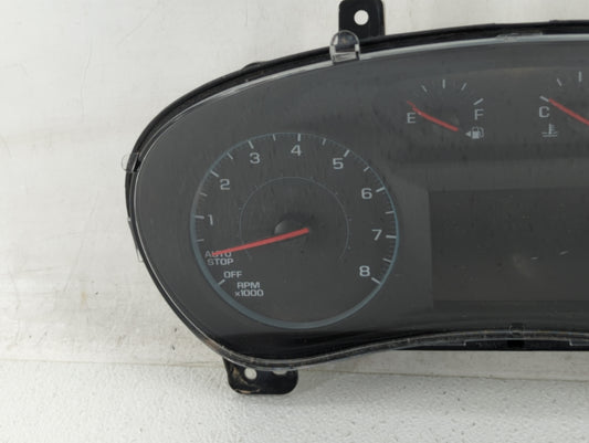 2018 Chevrolet Equinox Instrument Cluster Speedometer Gauges P/N:84240633 84424074 Fits OEM Used Auto Parts