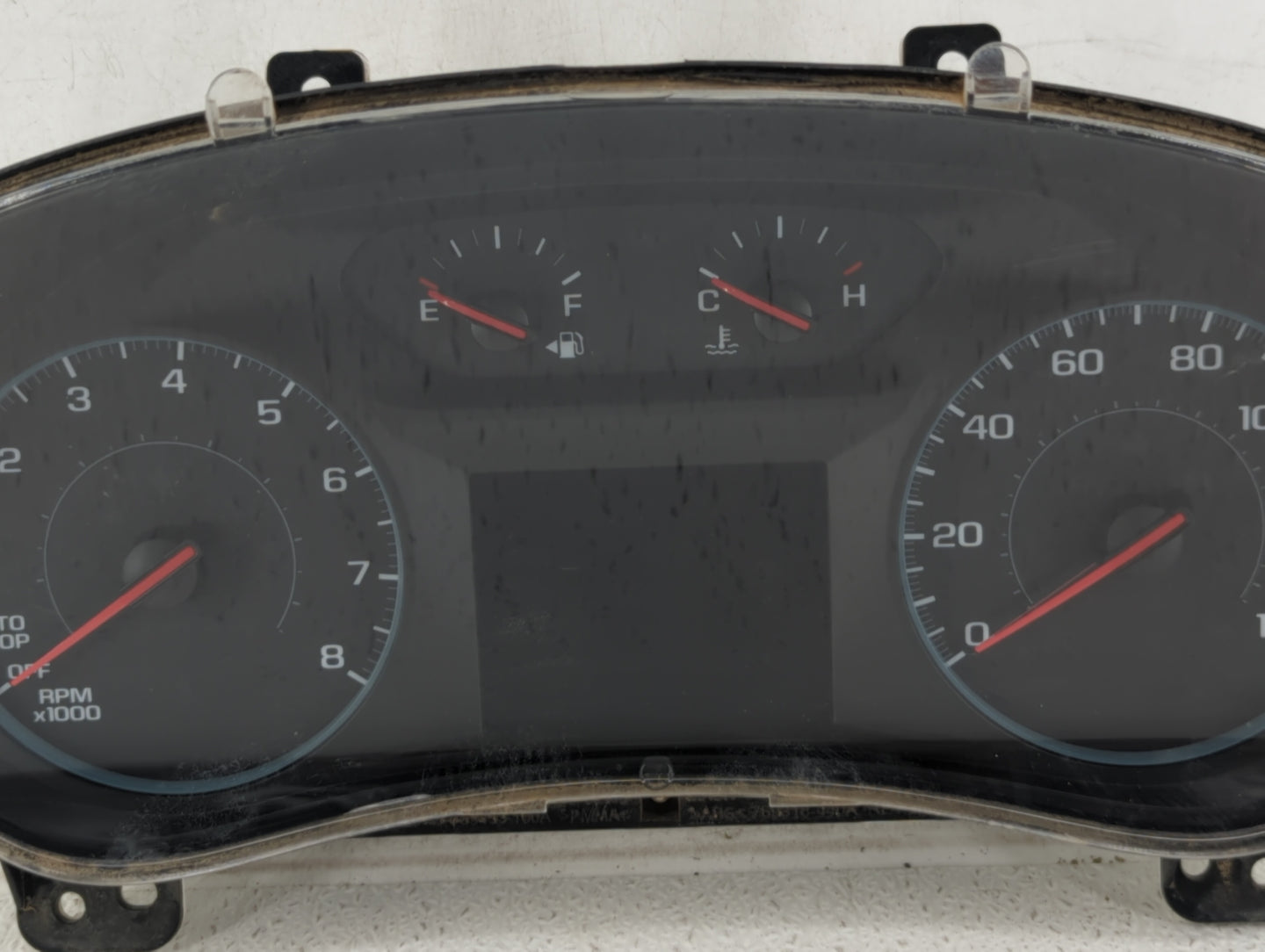 2018 Chevrolet Equinox Instrument Cluster Speedometer Gauges P/N:84404402 84424074 Fits OEM Used Auto Parts - Oemusedautopar