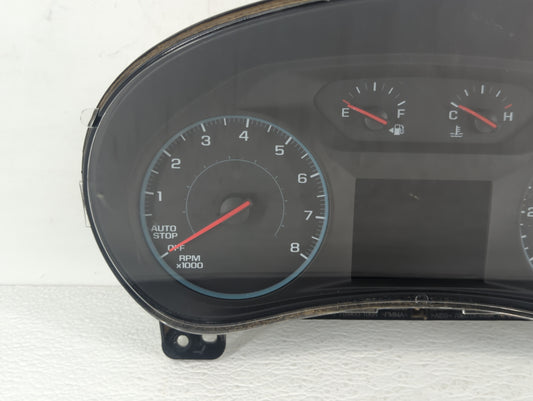 2018 Chevrolet Equinox Instrument Cluster Speedometer Gauges P/N:84404402 84424074 Fits OEM Used Auto Parts