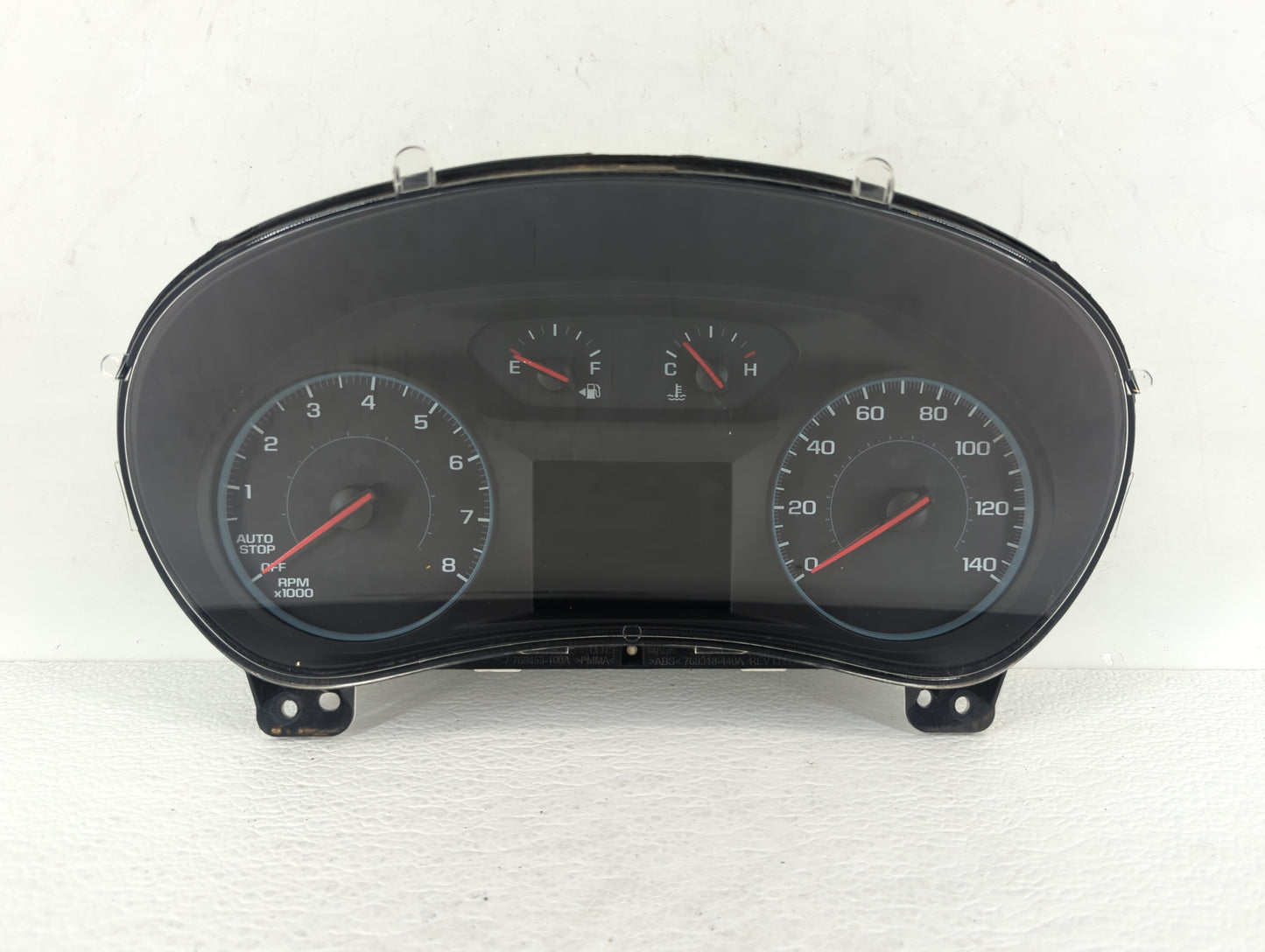 2018 Chevrolet Equinox Instrument Cluster Speedometer Gauges P/N:84240633 Fits OEM Used Auto Parts - Oemusedautoparts1.com