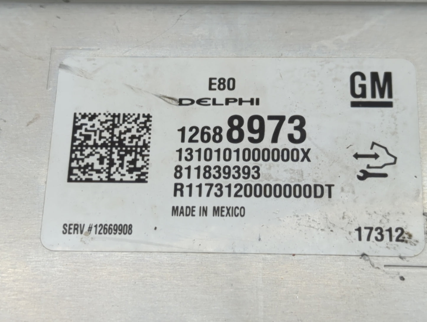 2018-2020 Chevrolet Equinox PCM Engine Control Computer ECU ECM PCU OEM P/N:12688973 Fits Fits 2017 2018 2019 2020 2021 2022