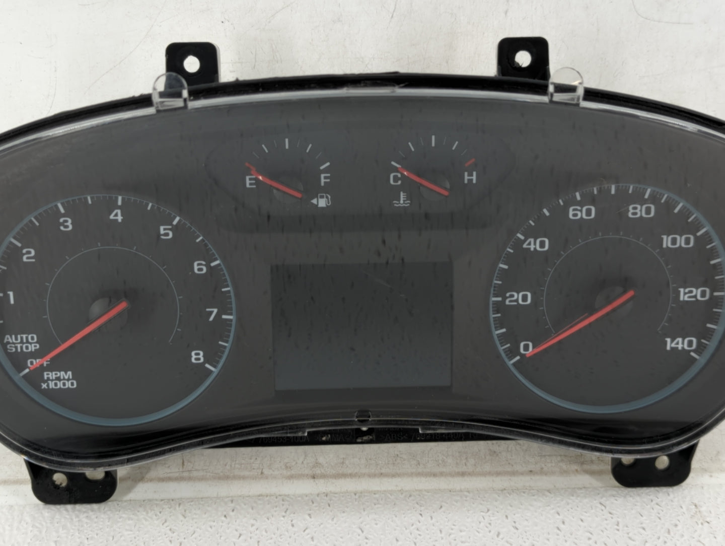 2018 Chevrolet Equinox Instrument Cluster Speedometer Gauges P/N:84240633 Fits OEM Used Auto Parts - Oemusedautoparts1.com