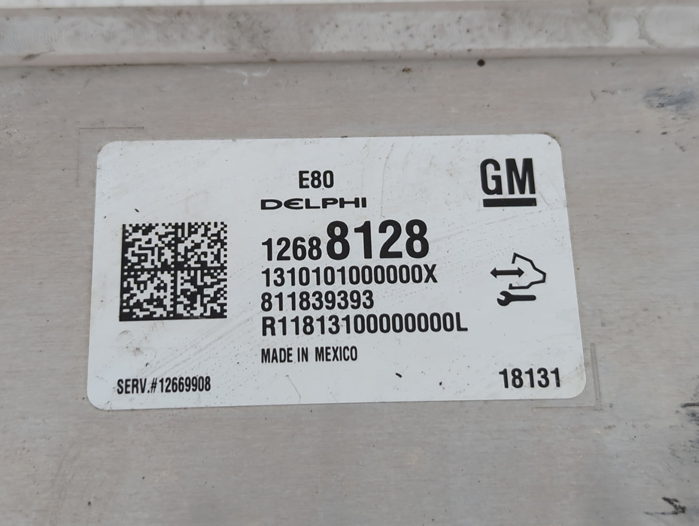 2018-2020 Chevrolet Equinox PCM Engine Control Computer ECU ECM PCU OEM P/N:12669908 12688128 Fits OEM Used Auto Parts - Oem