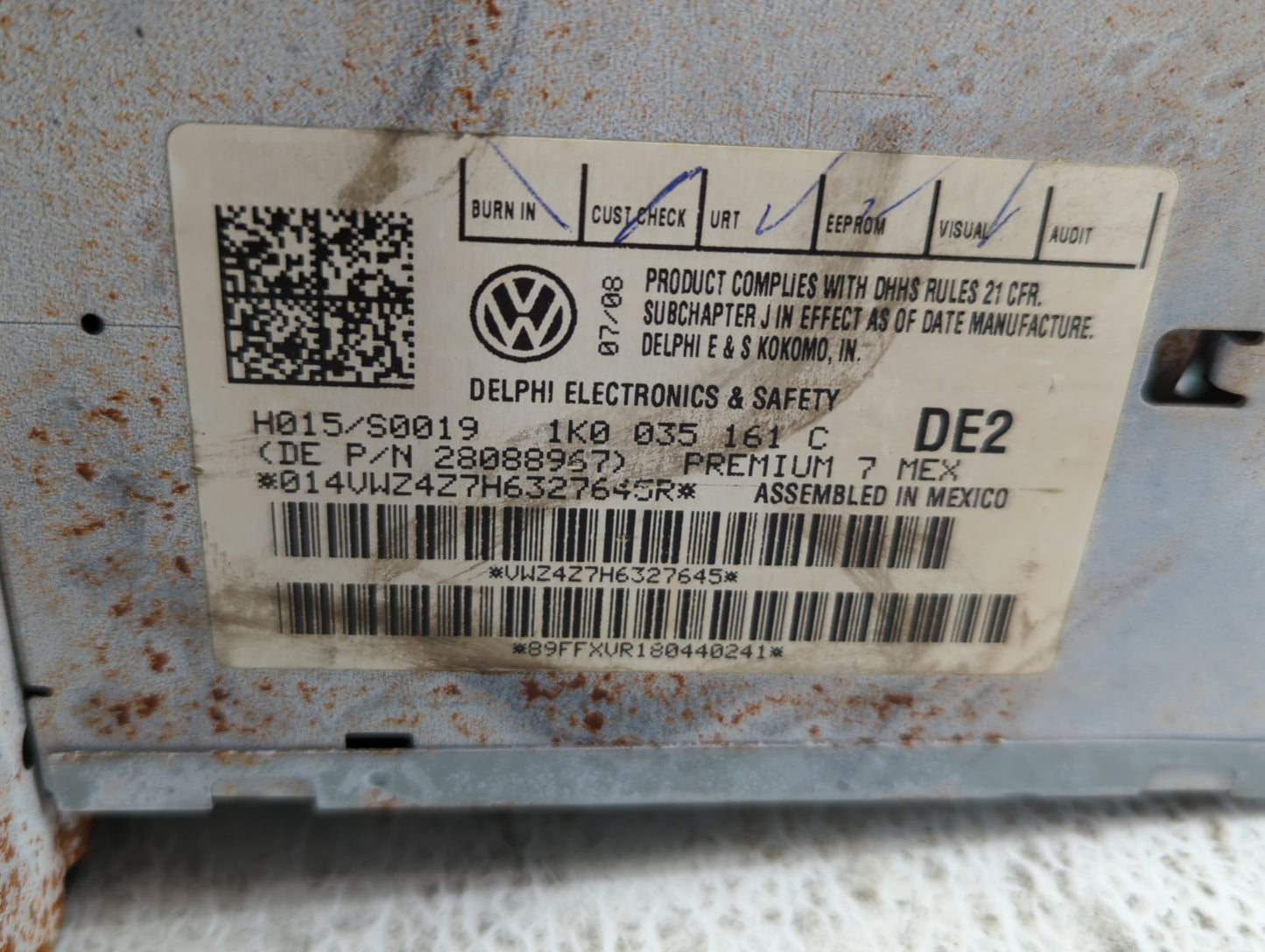 2018-2018 Chevrolet Equinox Am Fm Cd Player Radio Receiver - Oemusedautoparts1.com