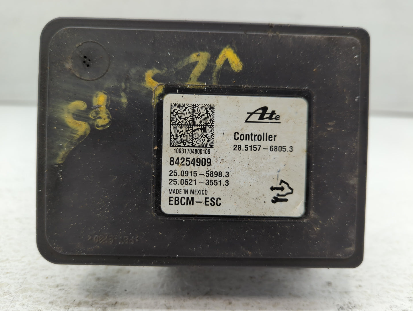 2018-2019 Chevrolet Equinox ABS Pump Control Module Replacement P/N:84254906 84414759, 84414760 Fits Fits 2018 2019 2020 202