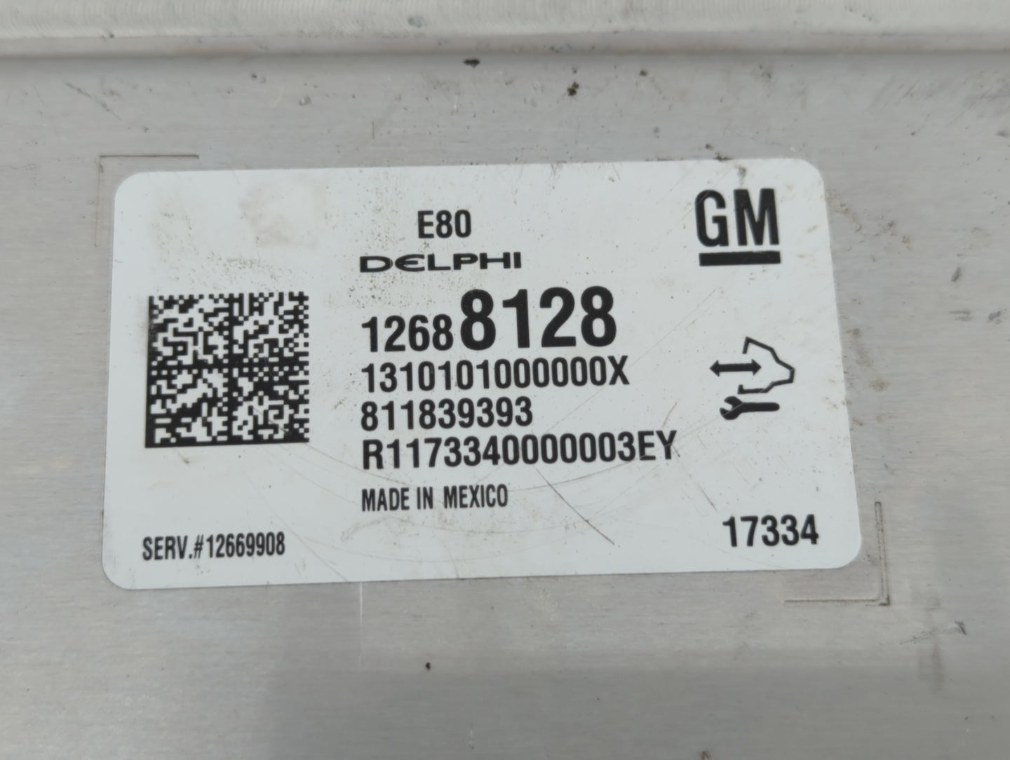 2018-2020 Chevrolet Equinox PCM Engine Control Computer ECU ECM PCU OEM P/N:12688128 Fits Fits 2017 2018 2019 2020 2021 2022