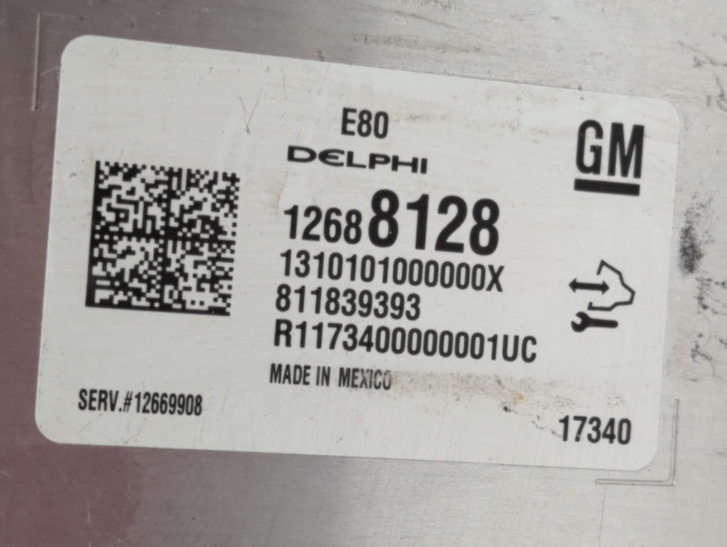 2018-2020 Chevrolet Equinox PCM Engine Control Computer ECU ECM PCU OEM P/N:12688128 Fits Fits 2017 2018 2019 2020 2021 2022