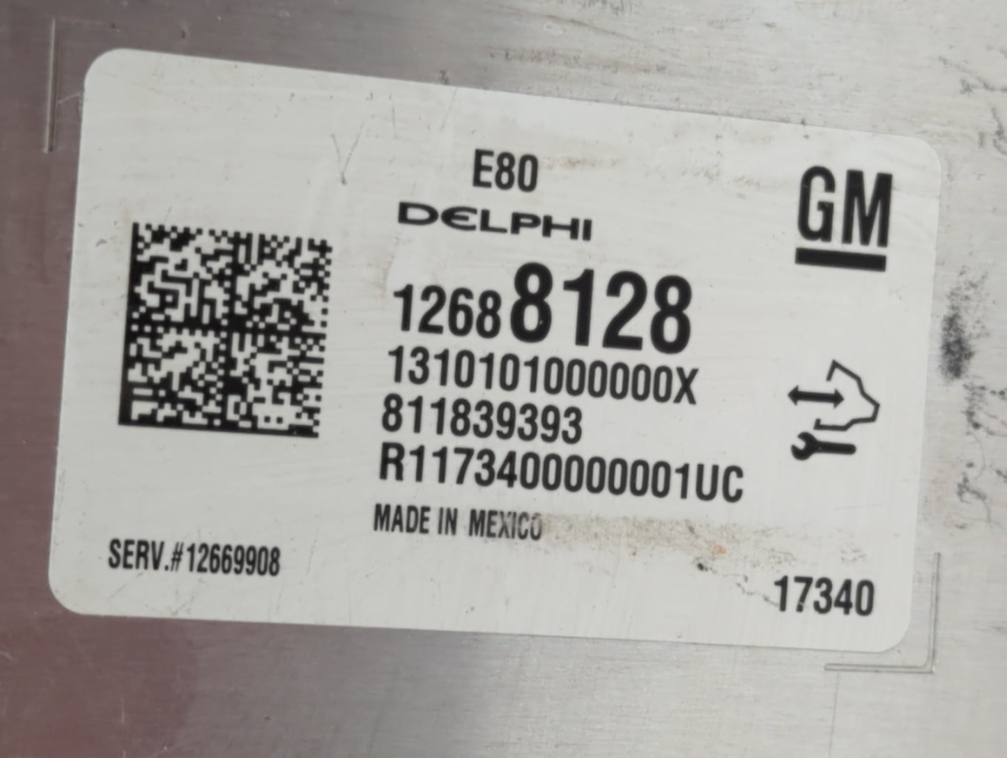 2018-2020 Chevrolet Equinox PCM Engine Control Computer ECU ECM PCU OEM P/N:12688128 Fits Fits 2017 2018 2019 2020 2021 2022