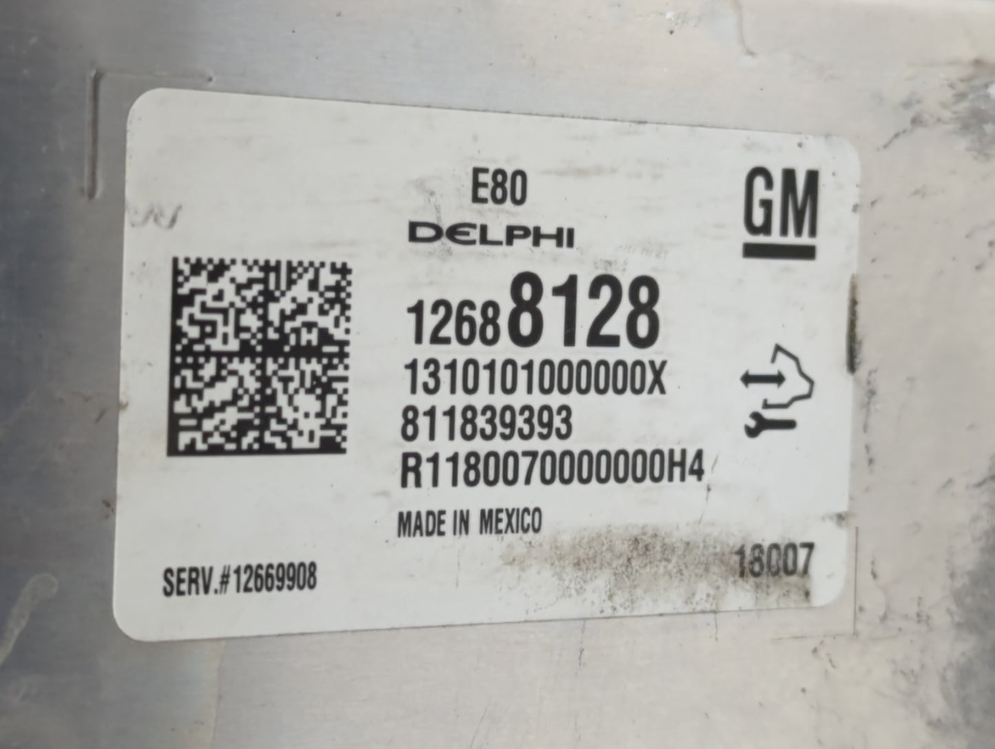 2018-2020 Chevrolet Equinox PCM Engine Control Computer ECU ECM PCU OEM P/N:12688128 811839393 Fits OEM Used Auto Parts - Oe
