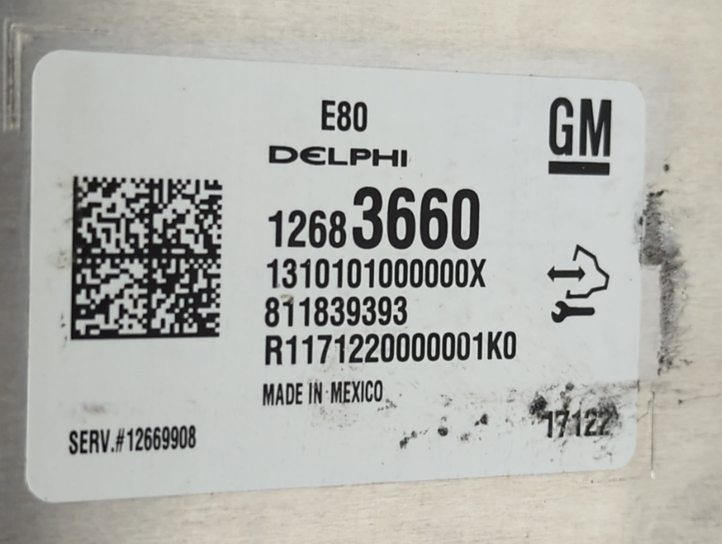 2018-2020 Chevrolet Equinox PCM Engine Control Computer ECU ECM PCU OEM P/N:12683660 Fits Fits 2017 2018 2019 2020 2021 2022
