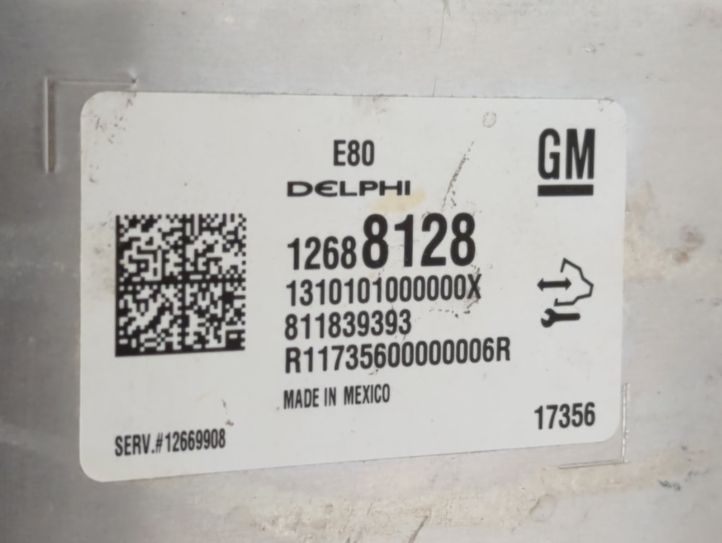 2018-2020 Chevrolet Equinox PCM Engine Control Computer ECU ECM PCU OEM P/N:12688128 811839393 Fits OEM Used Auto Parts - Oe
