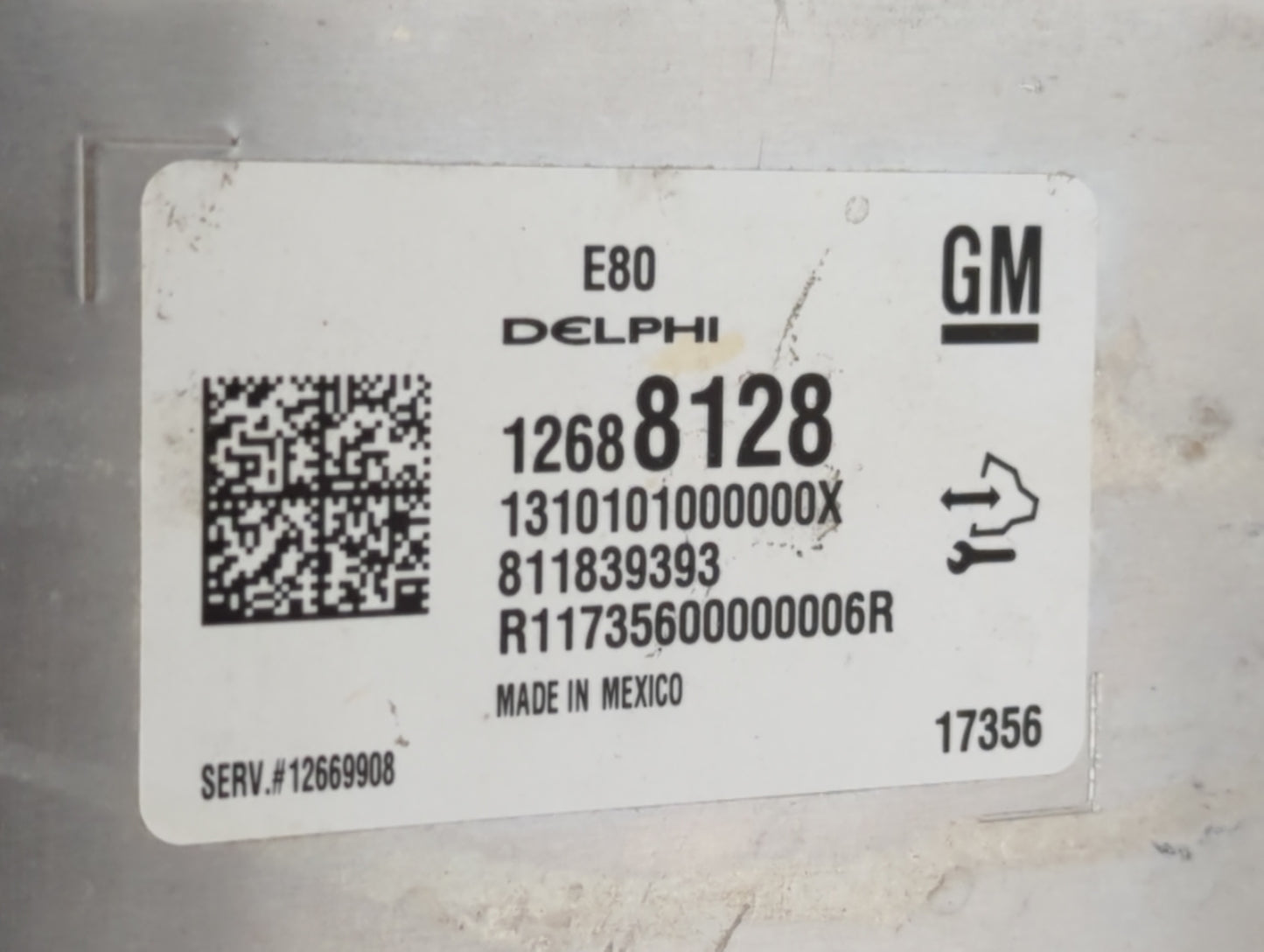 2018-2020 Chevrolet Equinox PCM Engine Control Computer ECU ECM PCU OEM P/N:12688128 811839393 Fits OEM Used Auto Parts - Oe