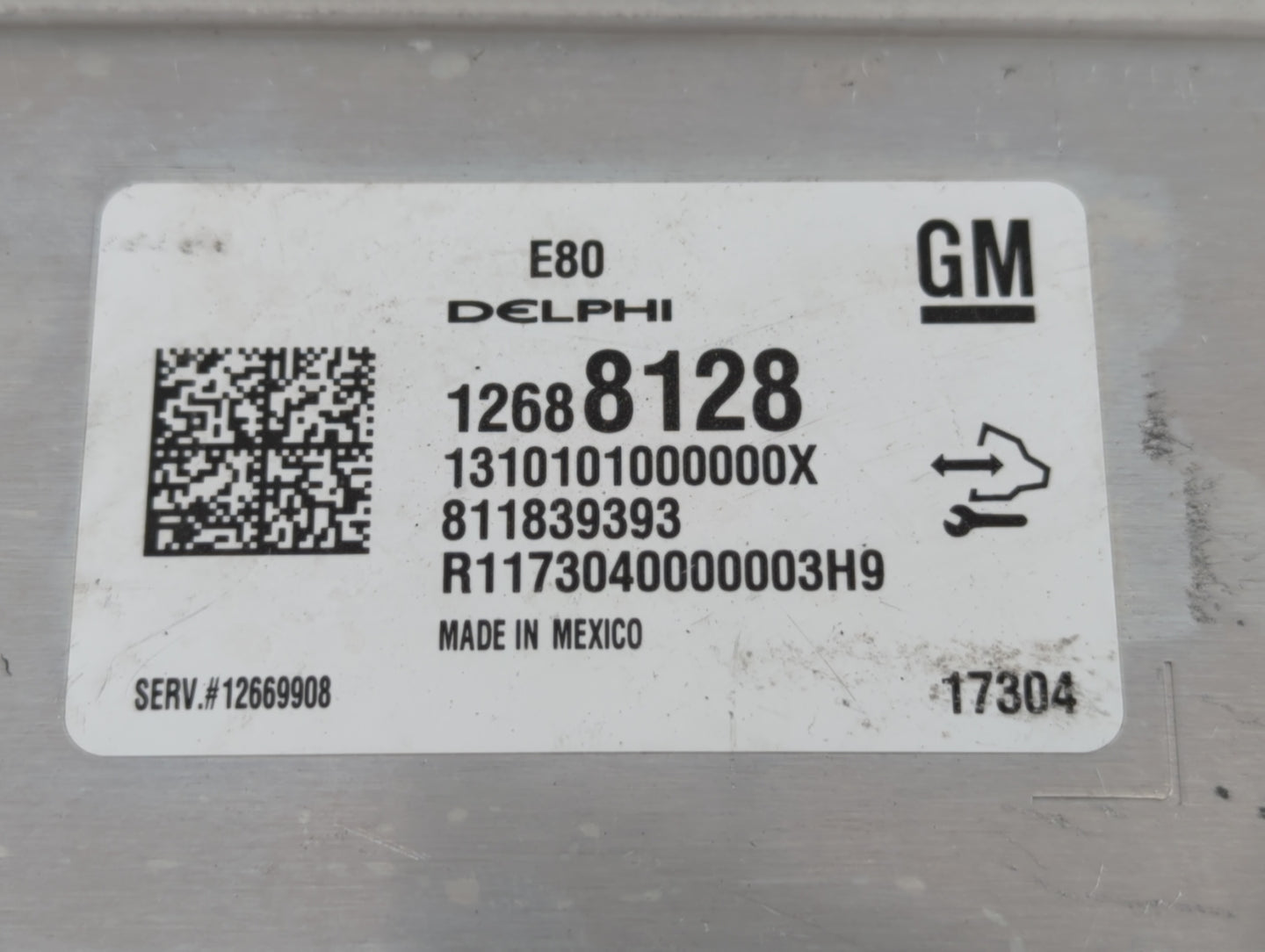 2018-2020 Chevrolet Equinox PCM Engine Control Computer ECU ECM PCU OEM P/N:12688128 Fits Fits 2017 2018 2019 2020 2021 2022