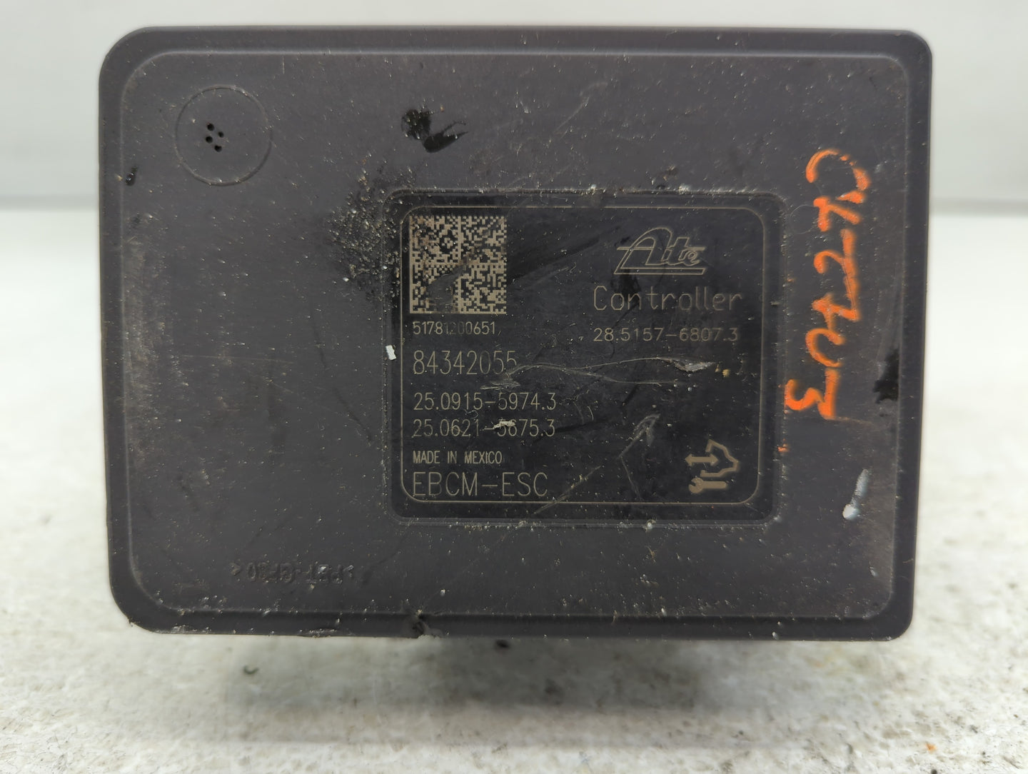 2018-2019 Chevrolet Equinox ABS Pump Control Module Replacement P/N:84342052 Fits Fits 2018 2019 2020 2021 OEM Used Auto Par