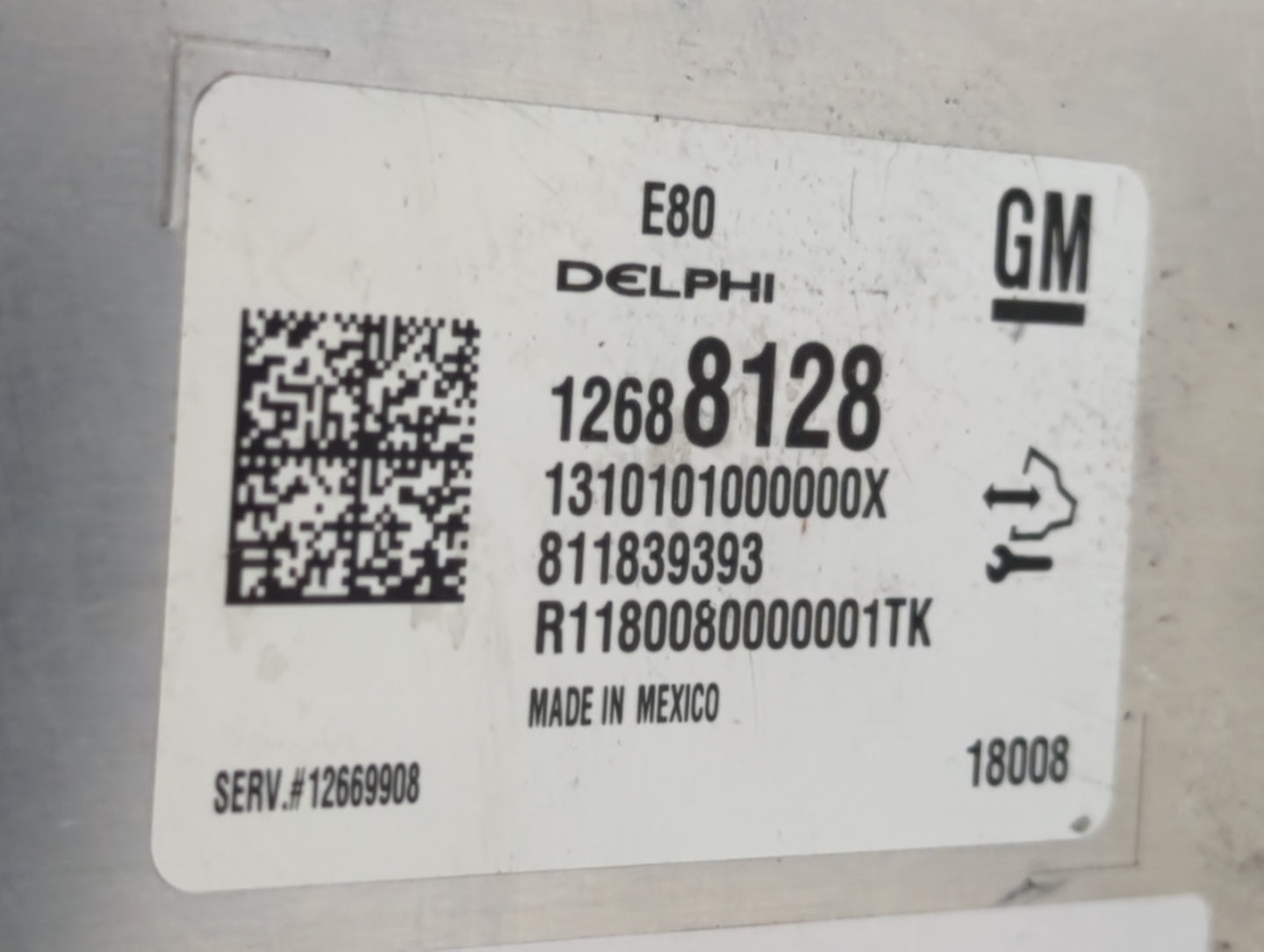 2018-2020 Chevrolet Equinox PCM Engine Control Computer ECU ECM PCU OEM P/N:12688128 Fits Fits 2017 2018 2019 2020 2021 2022