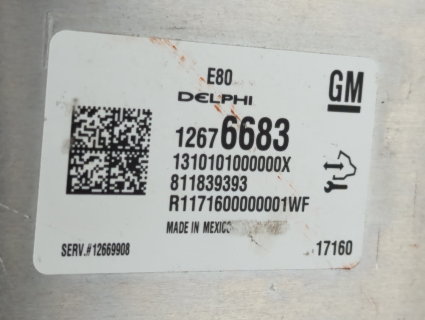 2018-2020 Chevrolet Equinox PCM Engine Control Computer ECU ECM PCU OEM P/N:12676683 Fits Fits 2017 2018 2019 2020 2021 2022