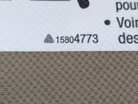 2018-2019 Chevrolet Equinox Sun Visor Shade Replacement Passenger Right Mirror Fits Fits 2018 2019 OEM Used Auto Parts - Oem