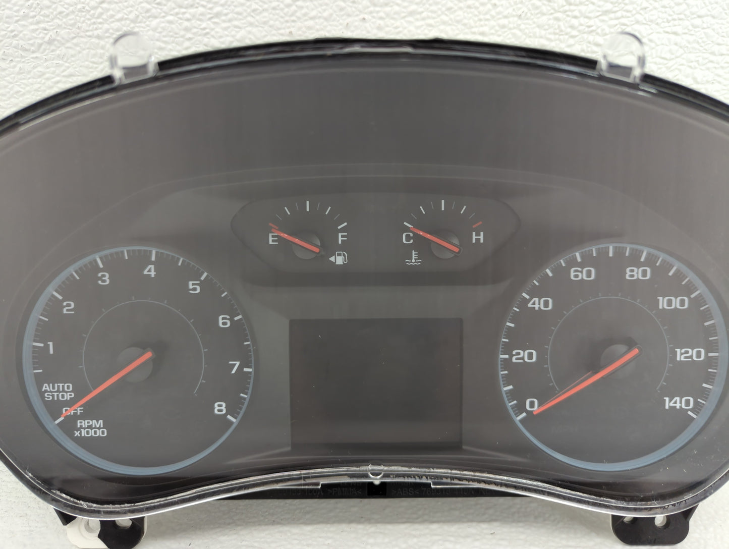 2018 Chevrolet Equinox Instrument Cluster Speedometer Gauges P/N:84424074 Fits OEM Used Auto Parts - Oemusedautoparts1.com