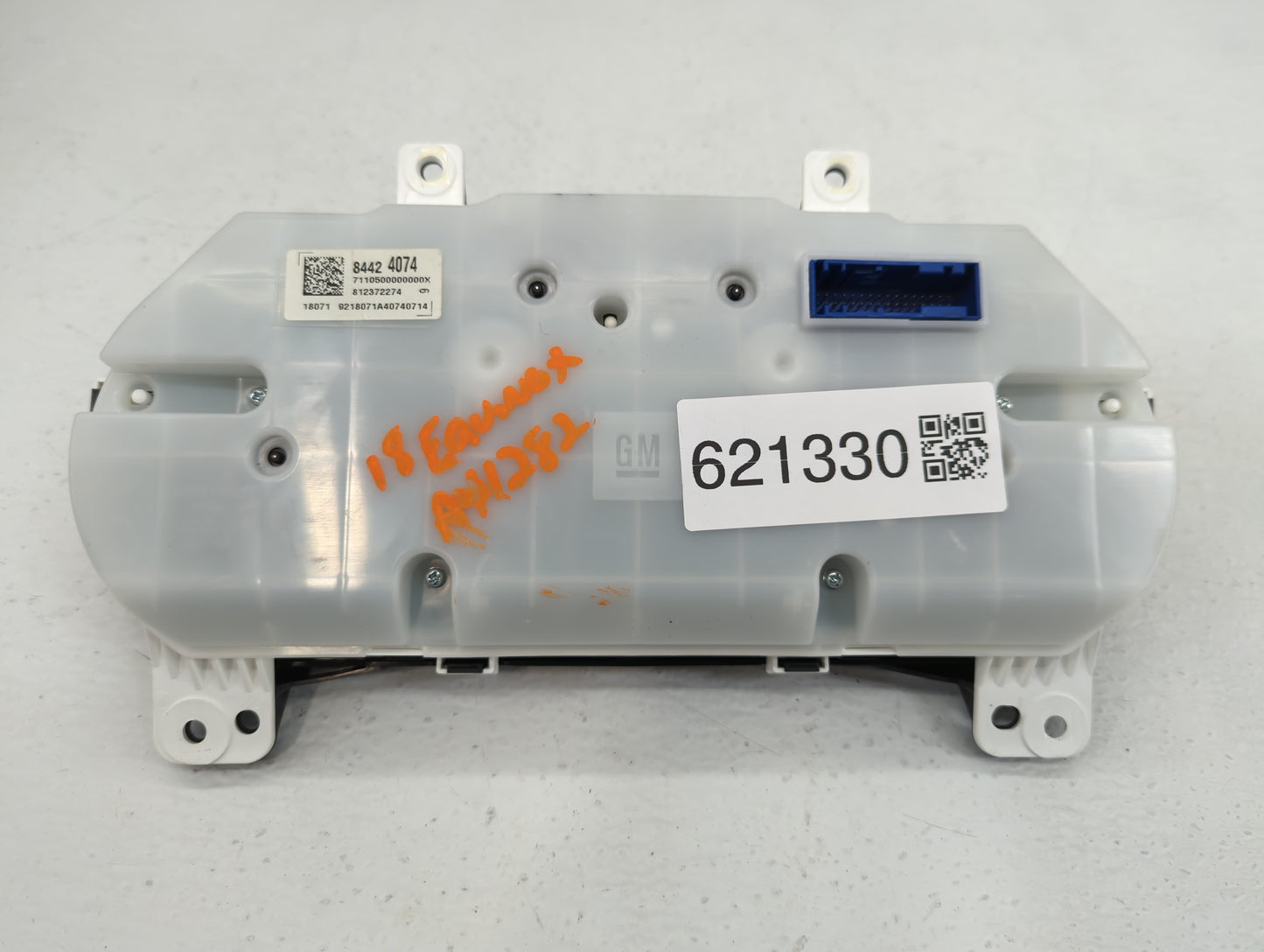 2018 Chevrolet Equinox Instrument Cluster Speedometer Gauges P/N:84424074 Fits OEM Used Auto Parts - Oemusedautoparts1.com