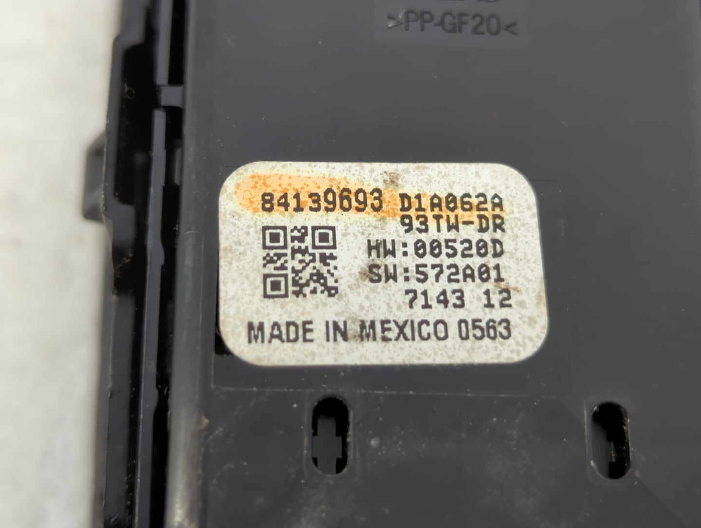2018-2022 Chevrolet Equinox Master Power Window Switch Replacement Driver Side Left P/N:84139693 Fits OEM Used Auto Parts - 