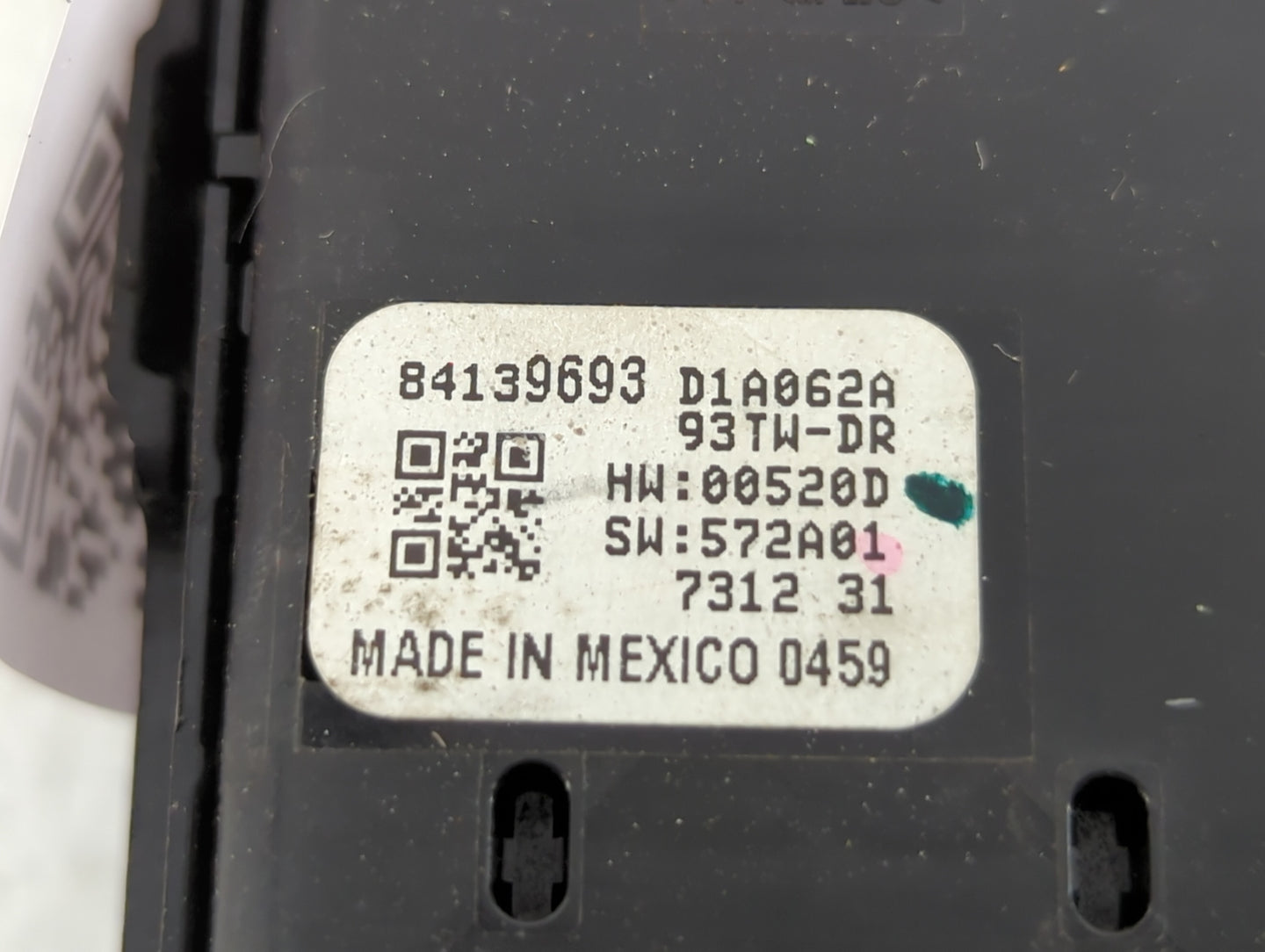 2018-2022 Chevrolet Equinox Master Power Window Switch Replacement Driver Side Left P/N:84139693 Fits OEM Used Auto Parts - 