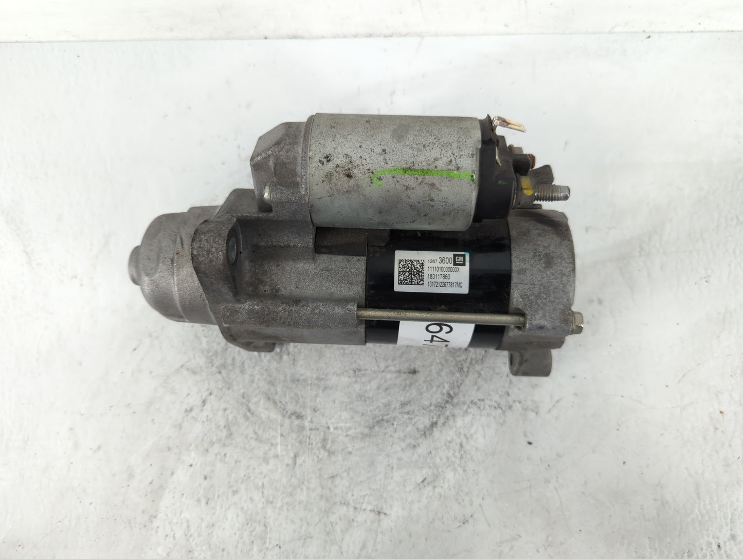 2018-2022 Chevrolet Equinox Car Starter Motor Solenoid OEM P/N:12673600 Fits Fits 2017 2018 2019 2020 2021 2022 OEM Used Aut