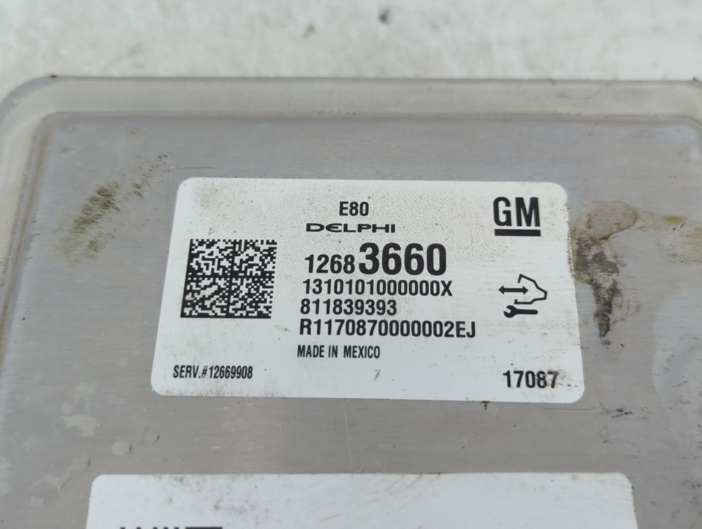 2018-2020 Chevrolet Equinox PCM Engine Control Computer ECU ECM PCU OEM P/N:12683660 Fits Fits 2017 2018 2019 2020 2021 2022
