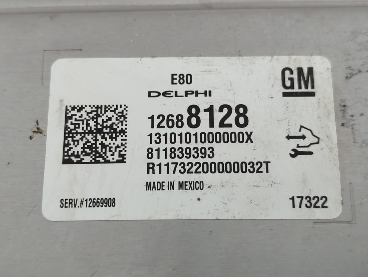2018-2020 Chevrolet Equinox PCM Engine Control Computer ECU ECM PCU OEM P/N:12688128 Fits Fits 2017 2018 2019 2020 2021 2022