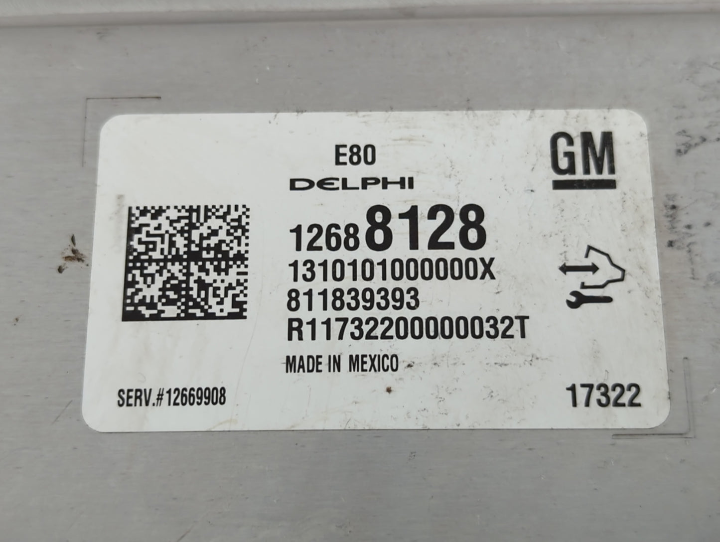 2018-2020 Chevrolet Equinox PCM Engine Control Computer ECU ECM PCU OEM P/N:12688128 Fits Fits 2017 2018 2019 2020 2021 2022