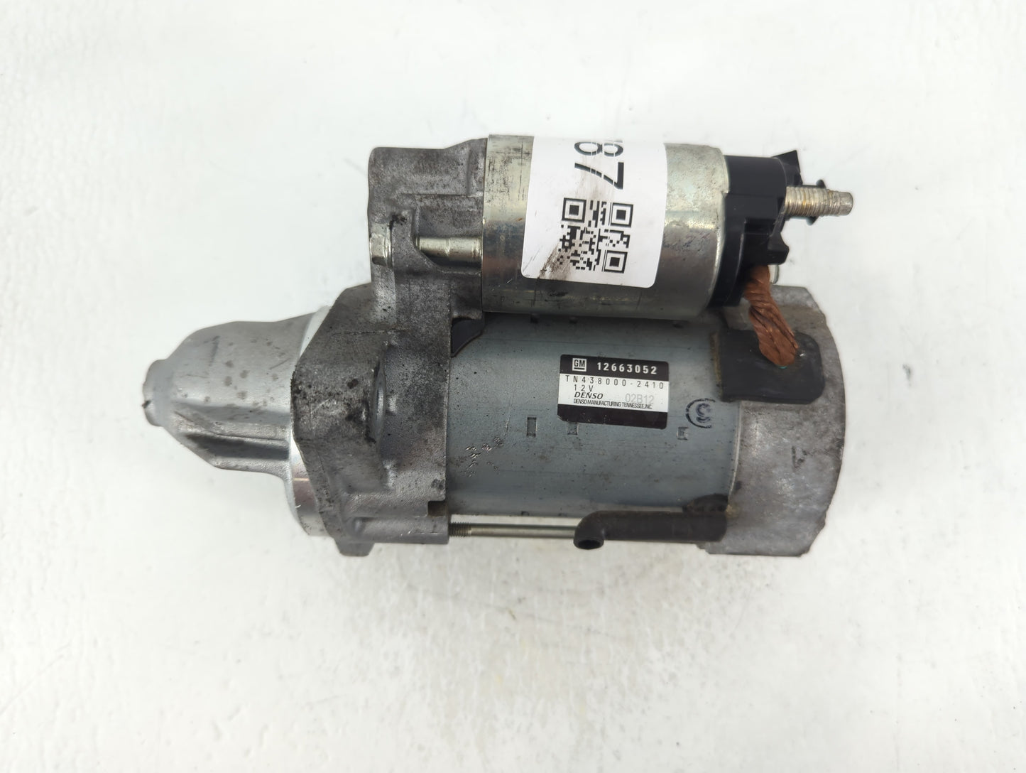 2018-2020 Chevrolet Equinox Car Starter Motor Solenoid OEM P/N:438000-2410 12663052 Fits Fits 2015 2016 2017 2018 2019 2020 