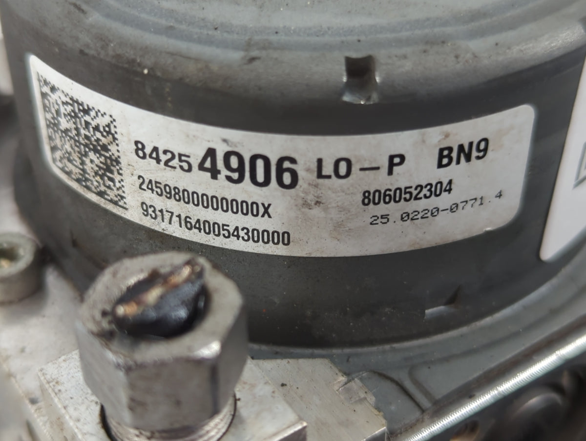 2018-2019 Chevrolet Equinox Anti-Lock Brake ABS Pump Module Actuator OEM P/N:84254906 Fits Fits 2018 2019 2020 2021 OEM Used
