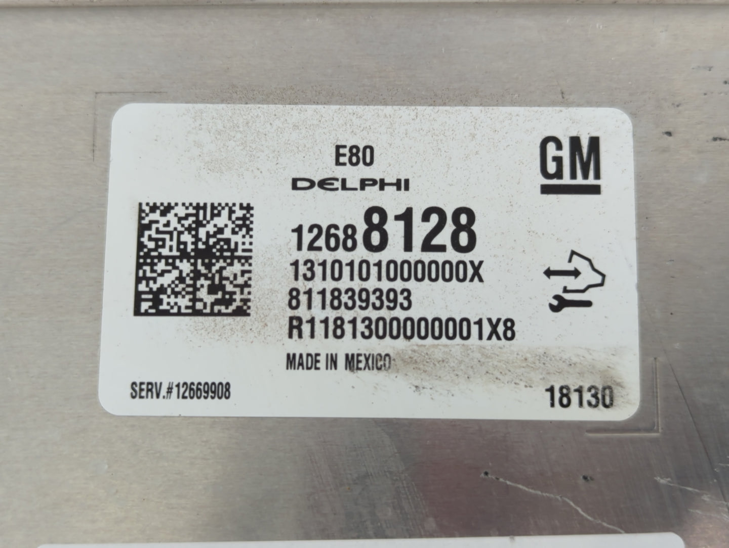 2018-2020 Chevrolet Equinox PCM Engine Control Computer ECU ECM PCU OEM P/N:12688128 Fits Fits 2017 2018 2019 2020 2021 2022