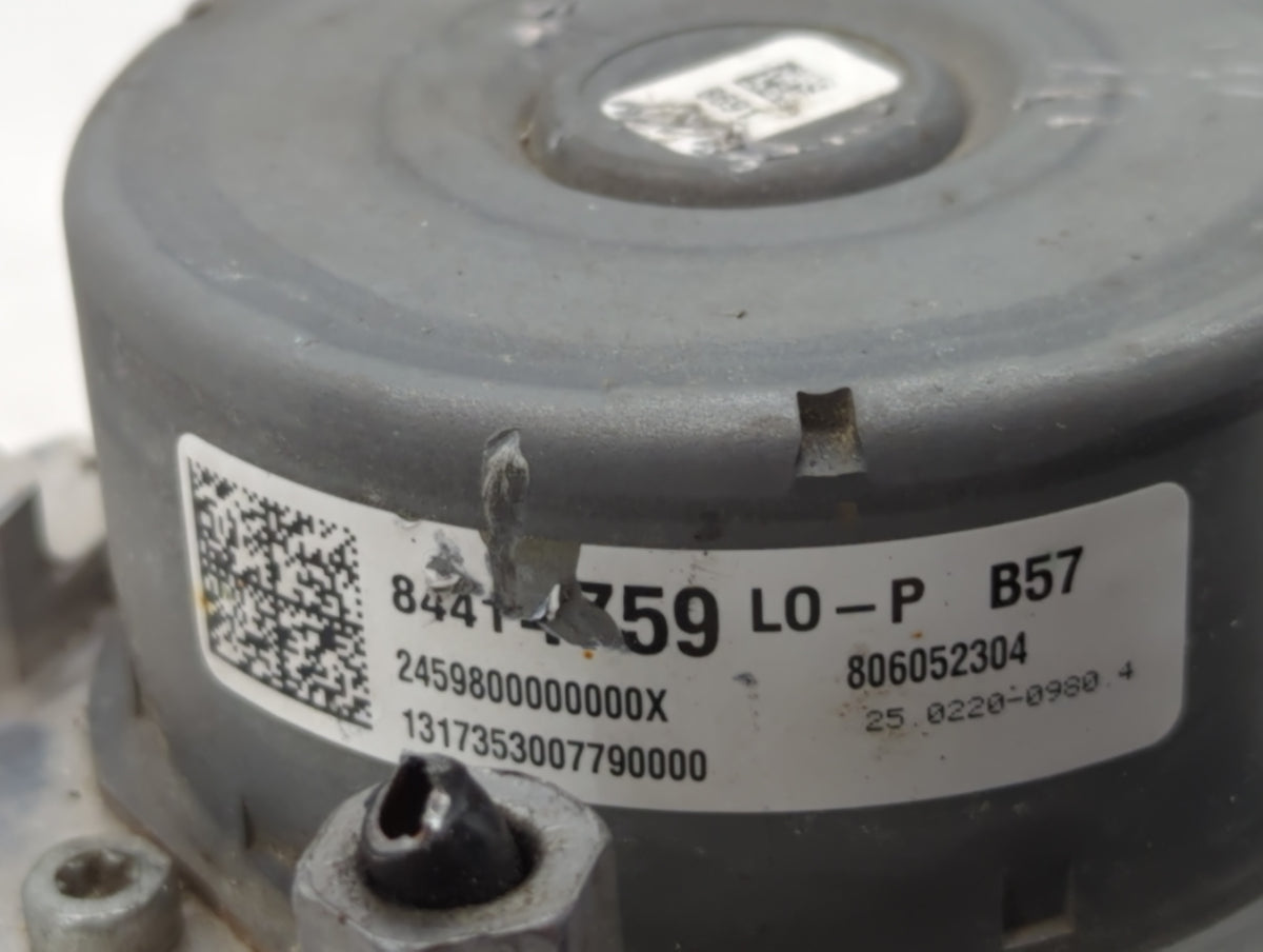 2018-2019 Chevrolet Equinox Anti-Lock Brake ABS Pump Module Actuator OEM P/N:806052304 84414759 Fits Fits 2018 2019 2020 202
