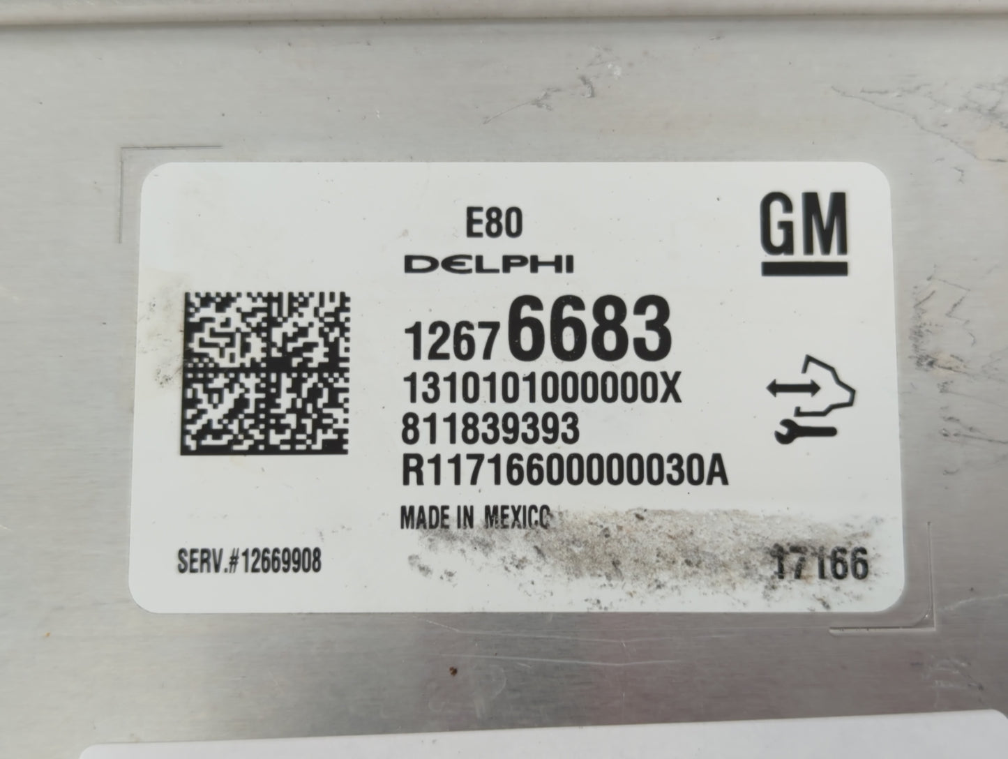2018-2020 Chevrolet Equinox PCM Engine Control Computer ECU ECM PCU OEM P/N:12676683 Fits Fits 2017 2018 2019 2020 2021 2022