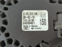 2018-2020 Chevrolet Equinox Alternator Replacement Generator Charging Assembly Engine OEM P/N:84335421 0 126 312 158 Fits OE