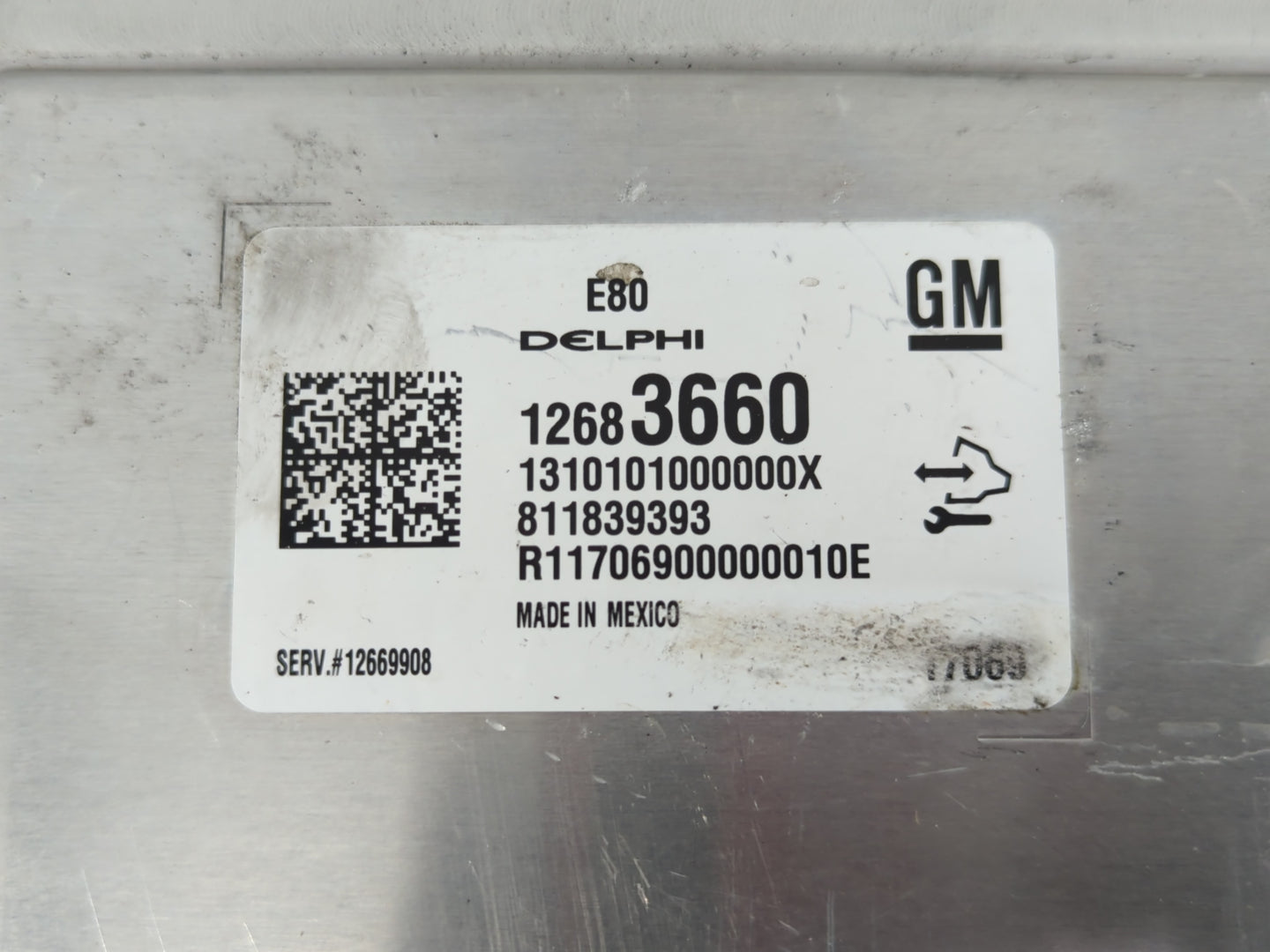 2018-2020 Chevrolet Equinox PCM Engine Control Computer ECU ECM PCU OEM P/N:12683660 Fits Fits 2017 2018 2019 2020 2021 2022