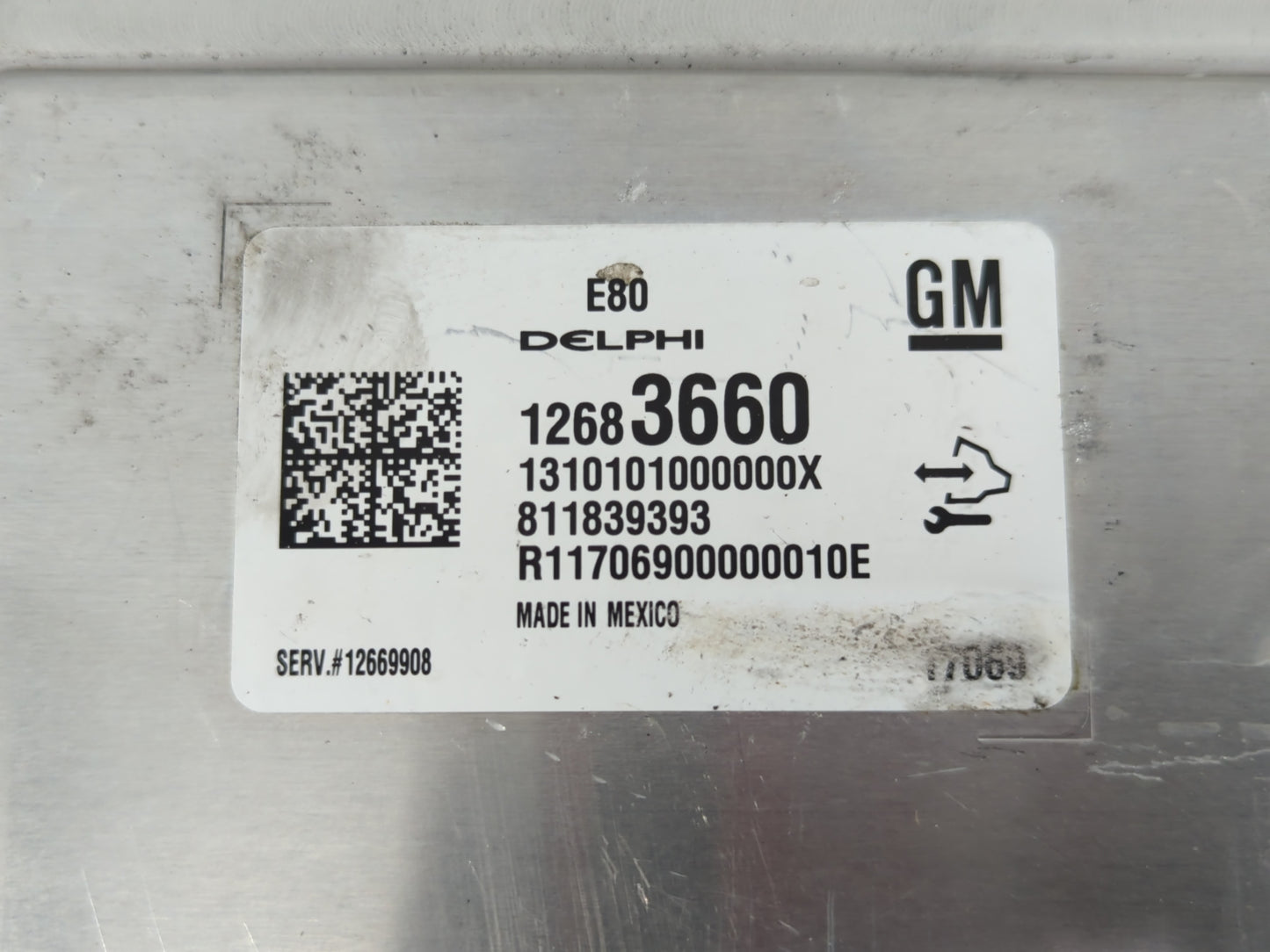 2018-2020 Chevrolet Equinox PCM Engine Control Computer ECU ECM PCU OEM P/N:12683660 Fits Fits 2017 2018 2019 2020 2021 2022