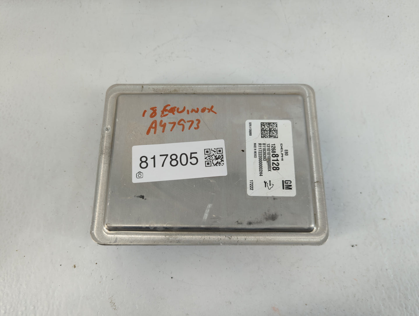 2018-2020 Chevrolet Equinox PCM Engine Control Computer ECU ECM PCU OEM P/N:12669908 12688128 Fits OEM Used Auto Parts - Oem