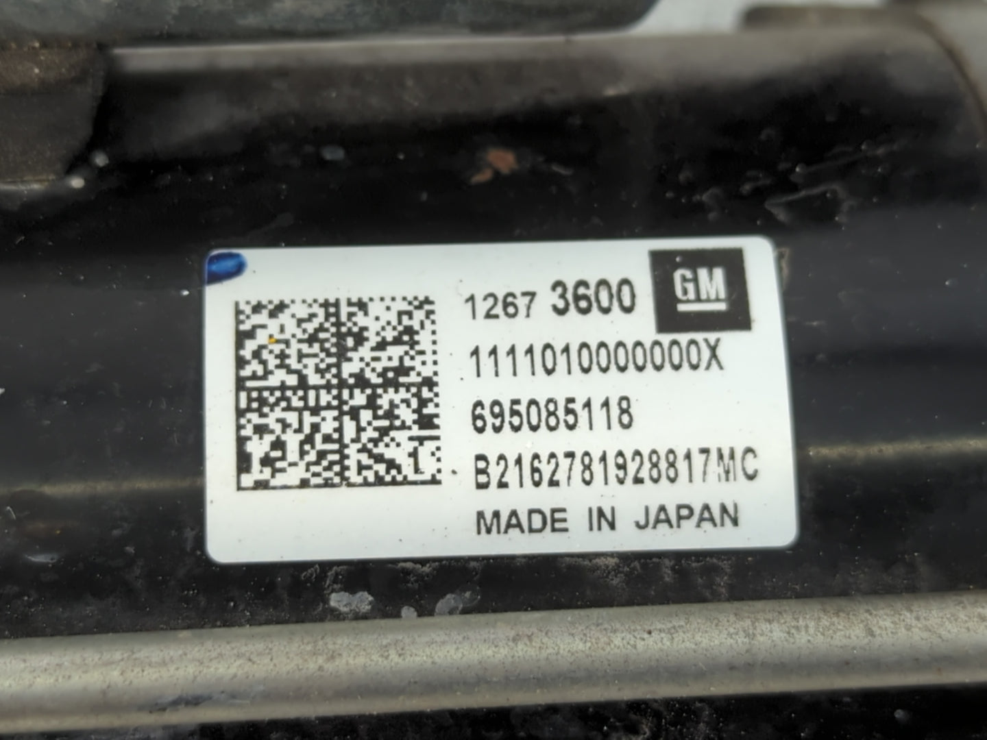 2018-2019 Chevrolet Equinox Car Starter Motor Solenoid OEM P/N:12673600 Fits Fits 2017 2018 2019 OEM Used Auto Parts - Oemus