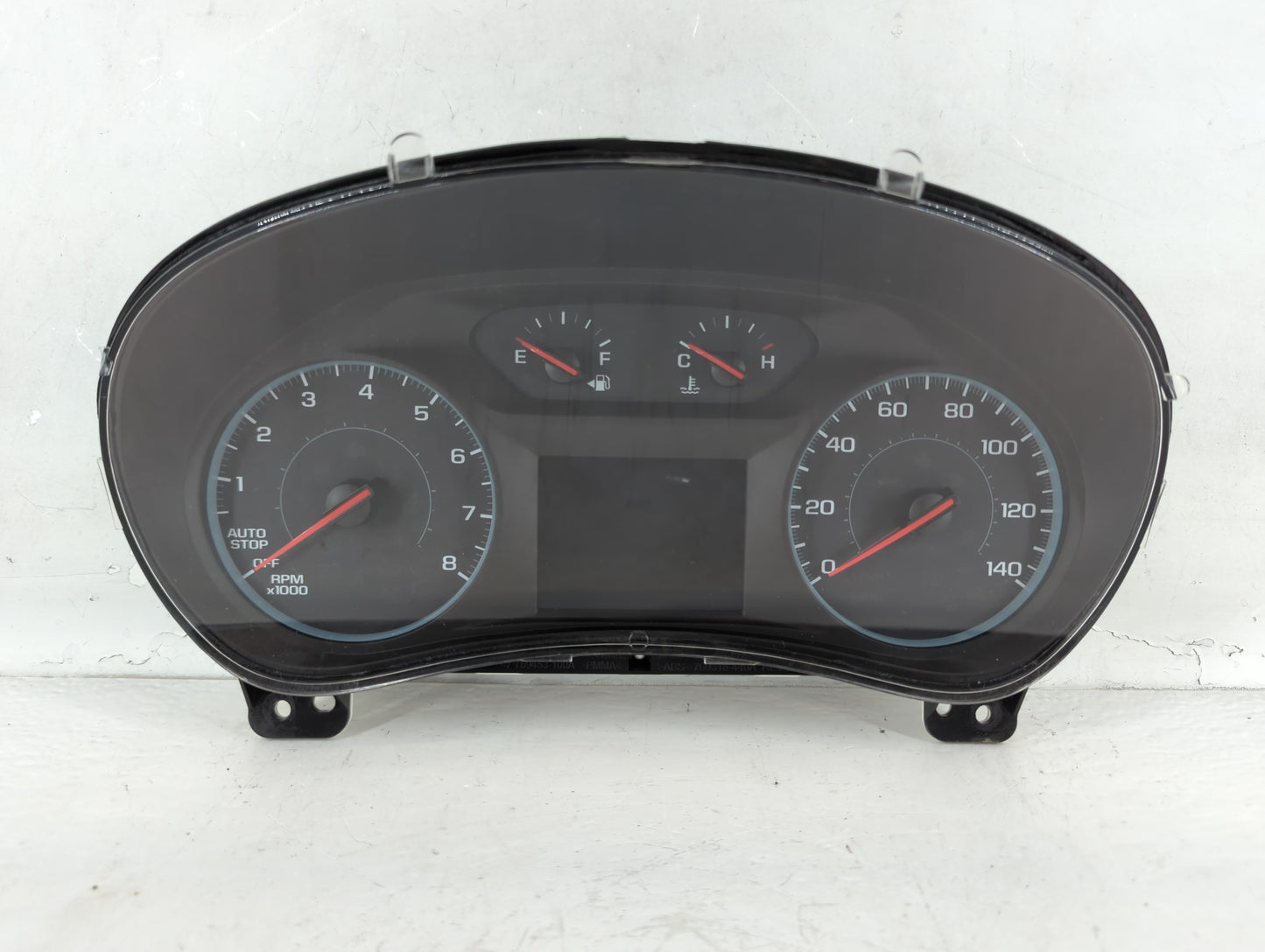 2018 Chevrolet Equinox Instrument Cluster Speedometer Gauges P/N:84240633 Fits OEM Used Auto Parts - Oemusedautoparts1.com