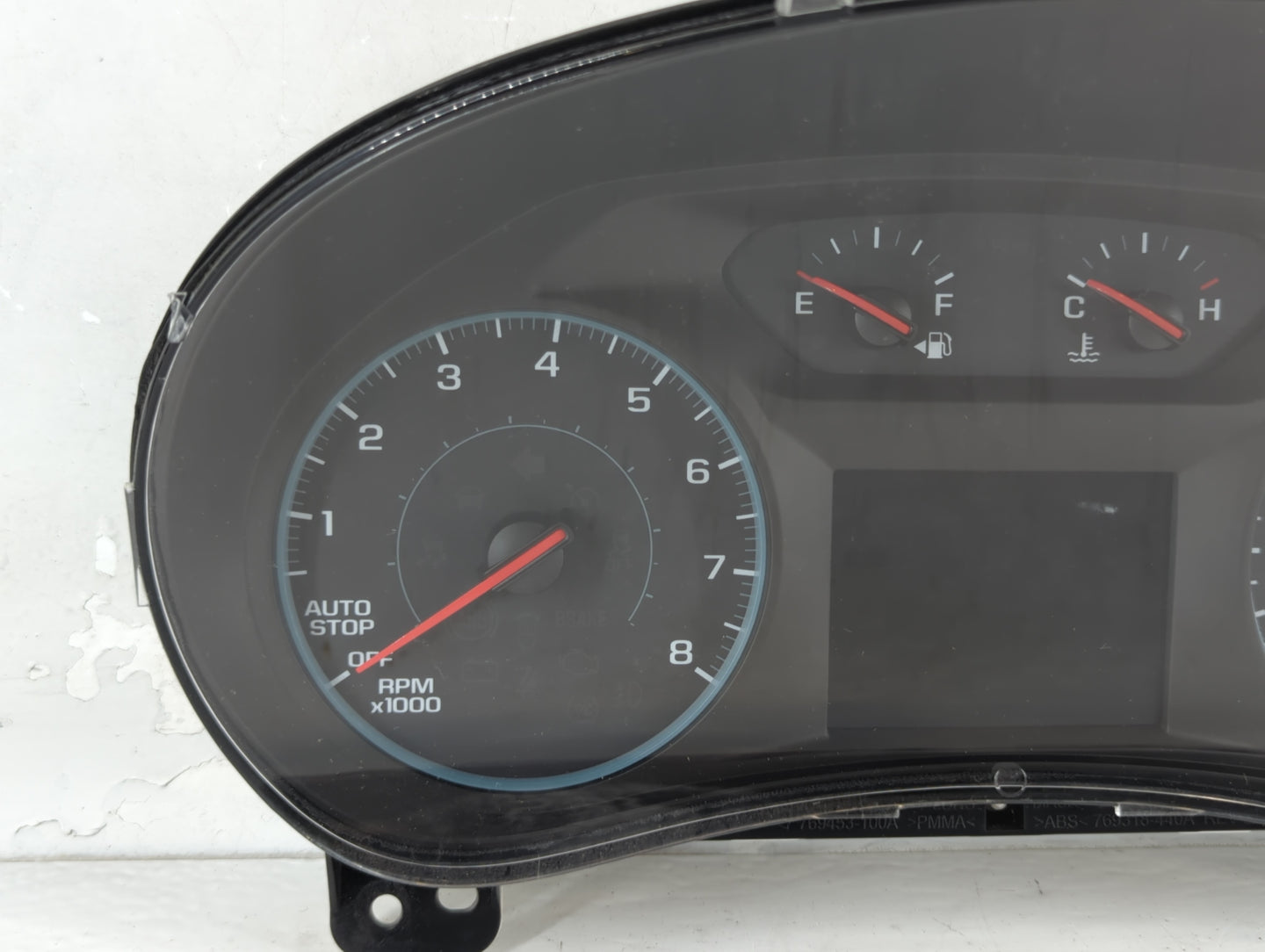 2018 Chevrolet Equinox Instrument Cluster Speedometer Gauges P/N:84240633 Fits OEM Used Auto Parts - Oemusedautoparts1.com