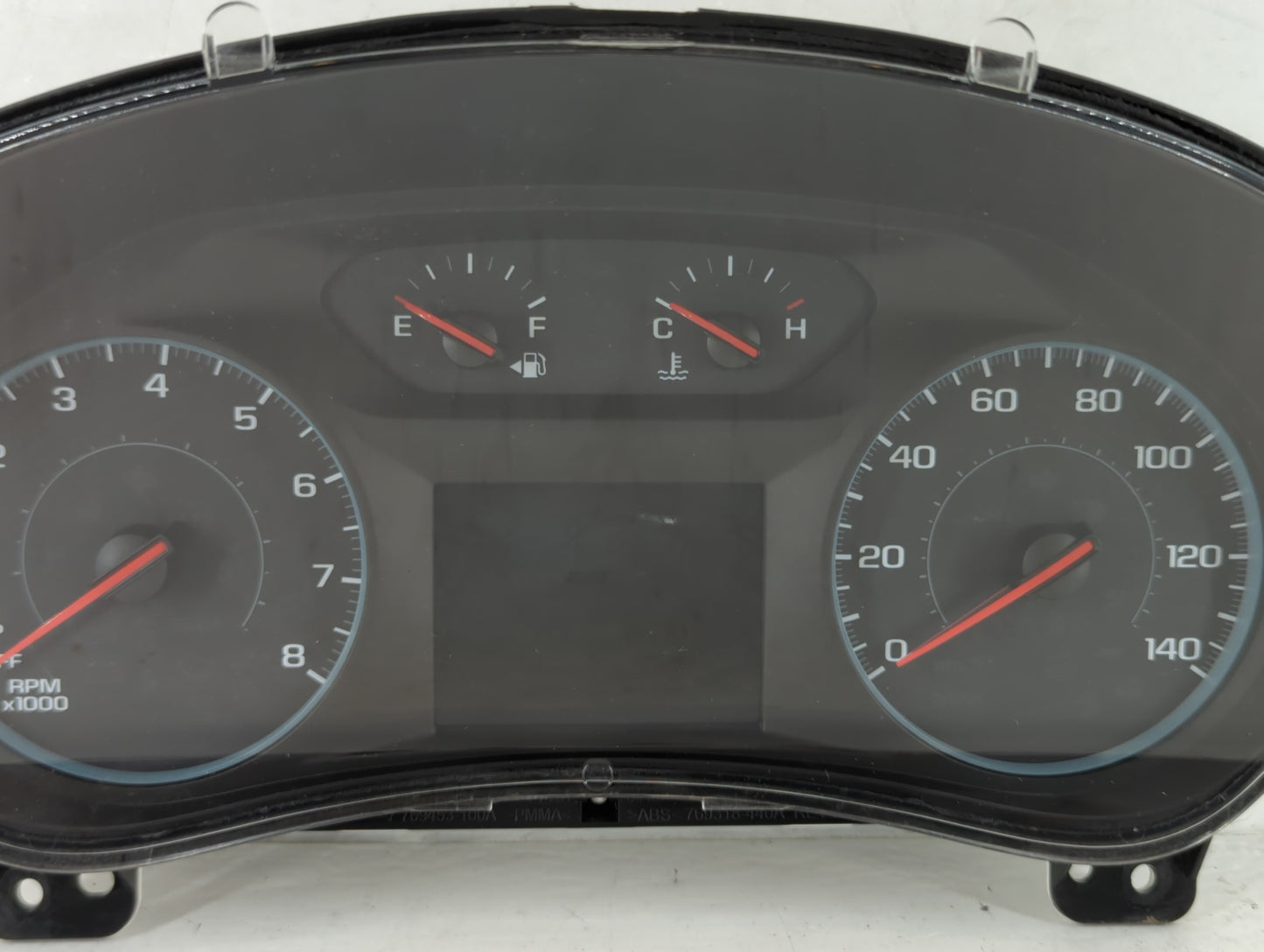 2018 Chevrolet Equinox Instrument Cluster Speedometer Gauges P/N:84240633 Fits OEM Used Auto Parts - Oemusedautoparts1.com