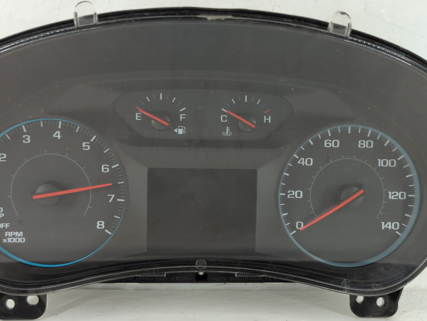 2018 Chevrolet Equinox Instrument Cluster Speedometer Gauges P/N:84424074 Fits OEM Used Auto Parts - Oemusedautoparts1.com