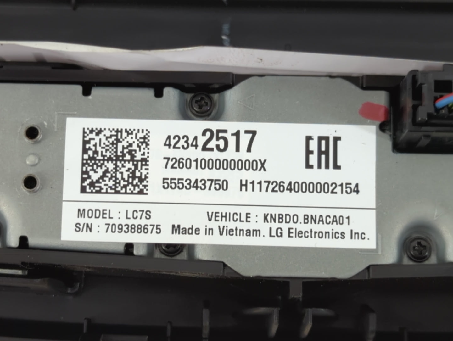 2018 Chevrolet Equinox Radio AM FM Cd Player Receiver Replacement P/N:42342517 42430301, 555343750, 23308229 Fits OEM Used A