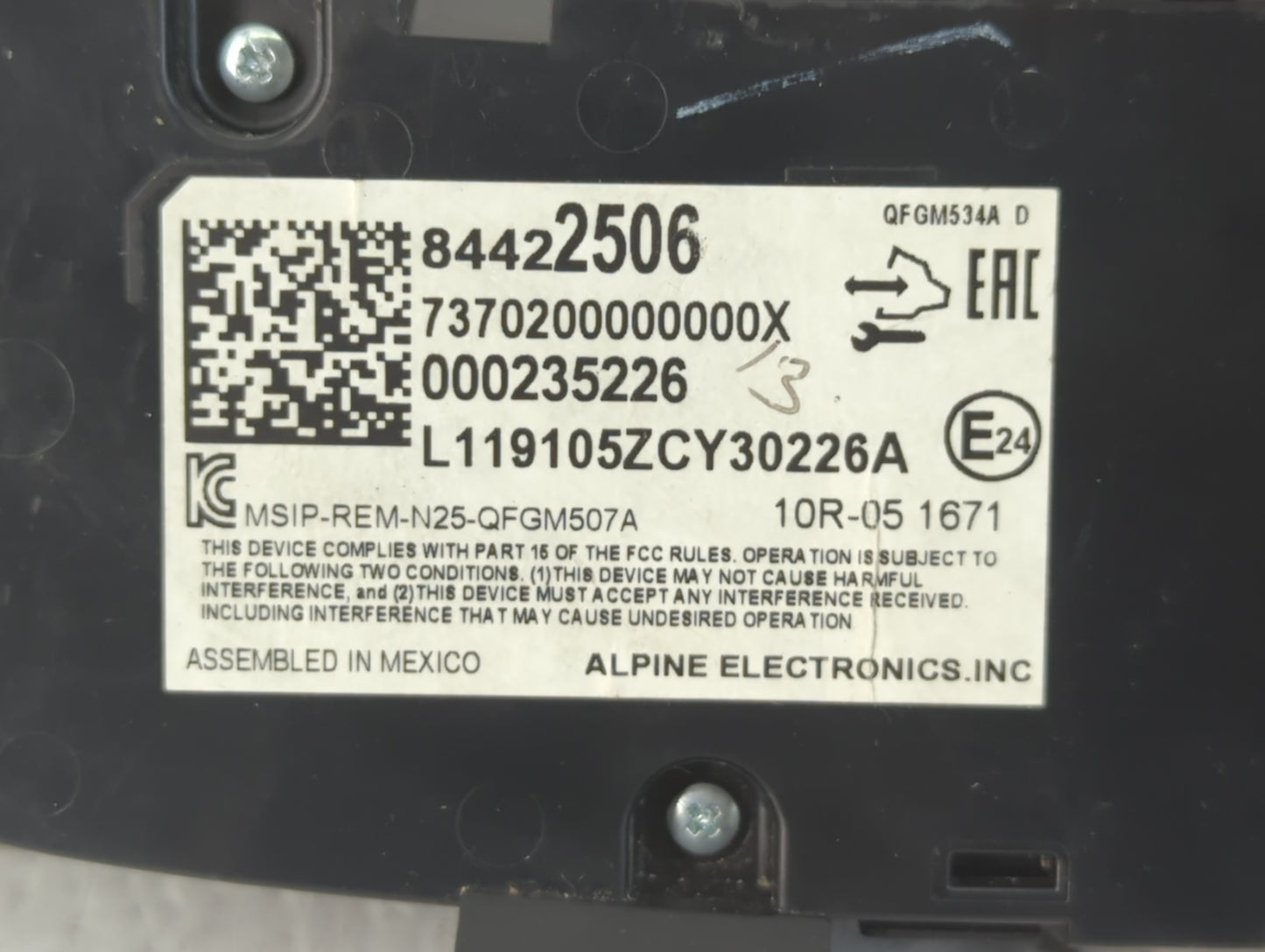 2018-2019 Chevrolet Equinox Climate Control Module Temperature AC/Heater Replacement P/N:84422506 Fits Fits 2018 2019 OEM Us